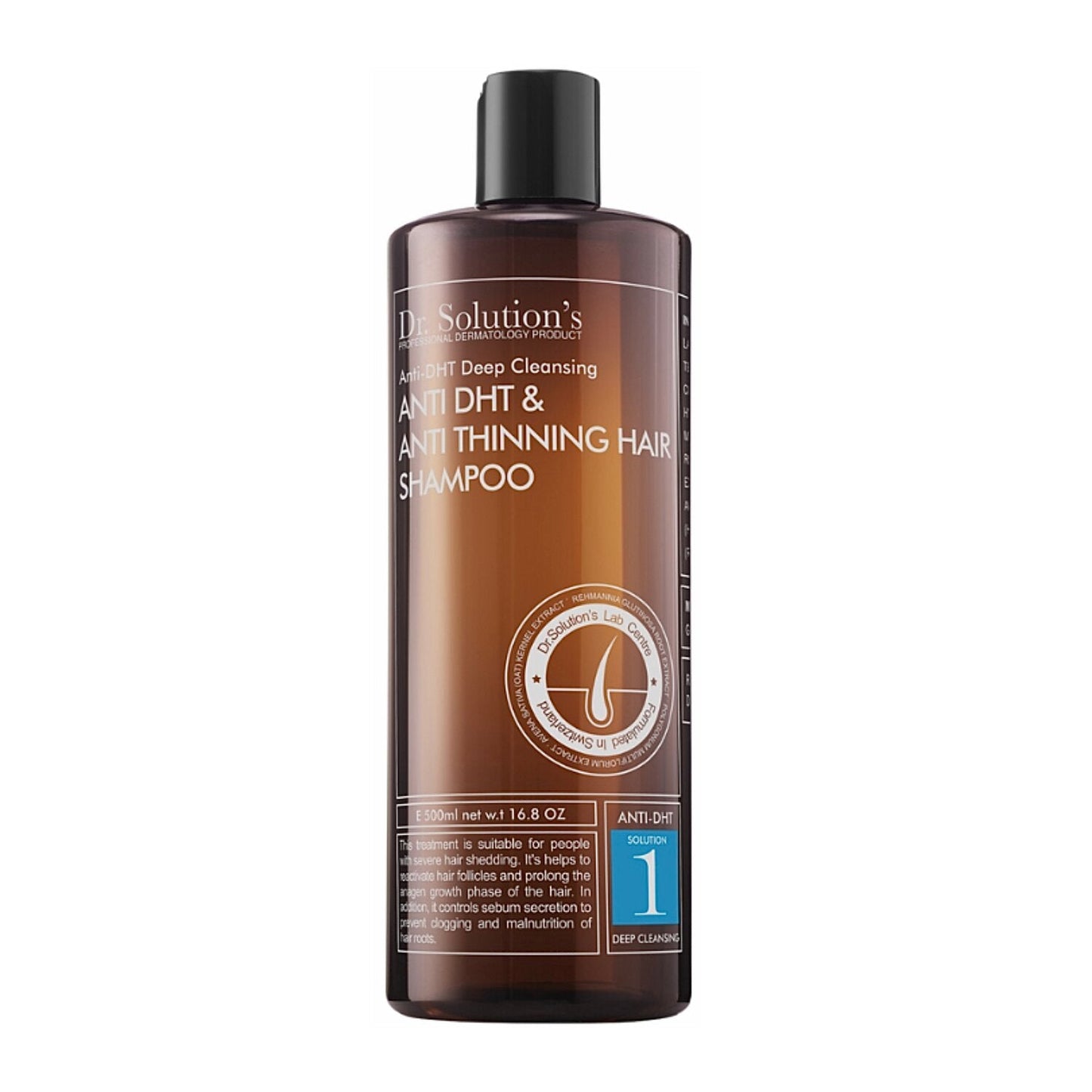 Dr. Solution?s Anti DHT & Anti Thinning Hair Shampoo 500ml