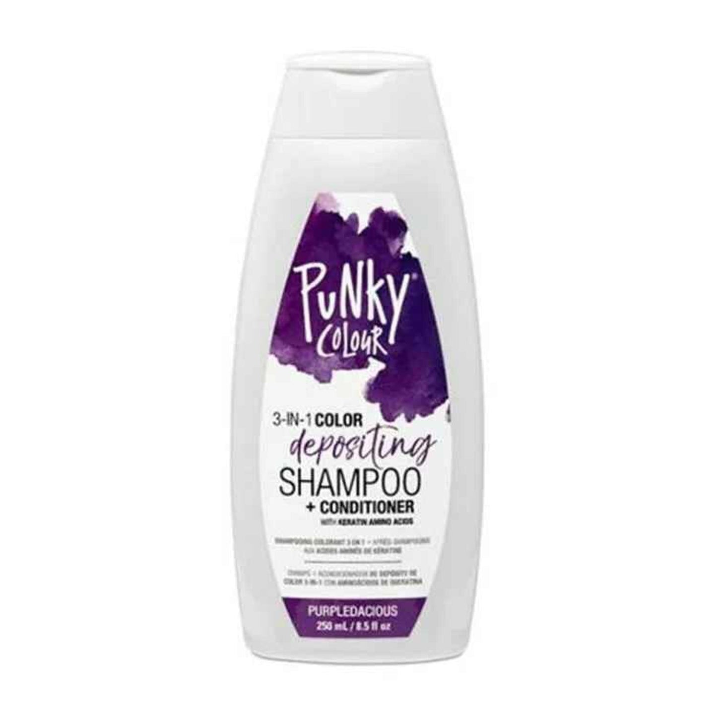 Punky Colour 3-in-1 Color Depositing Shampoo + Conditioner 250ml - Purpledacious ??? Purpledacio