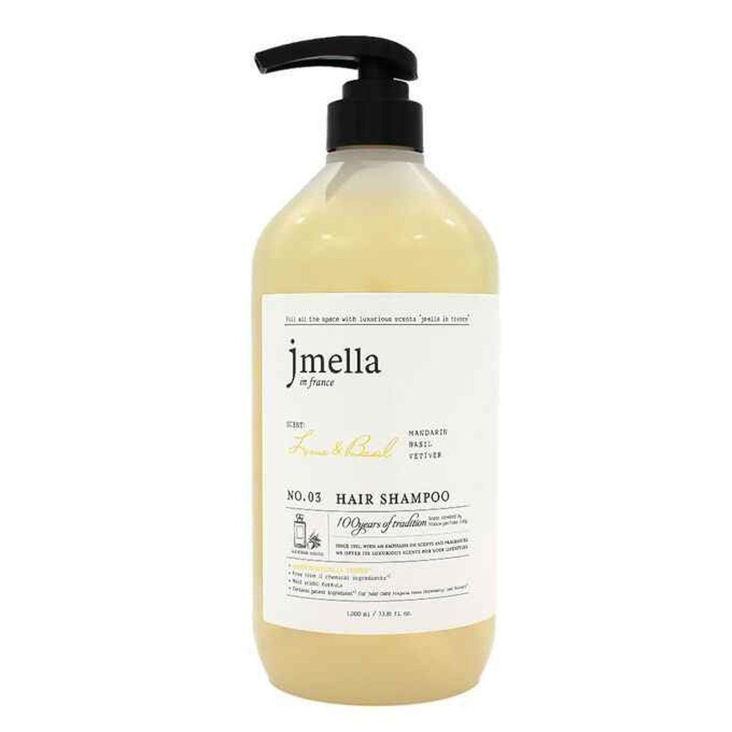 Jmella LIME & BASIL HAIR SHAMPOO 500ml