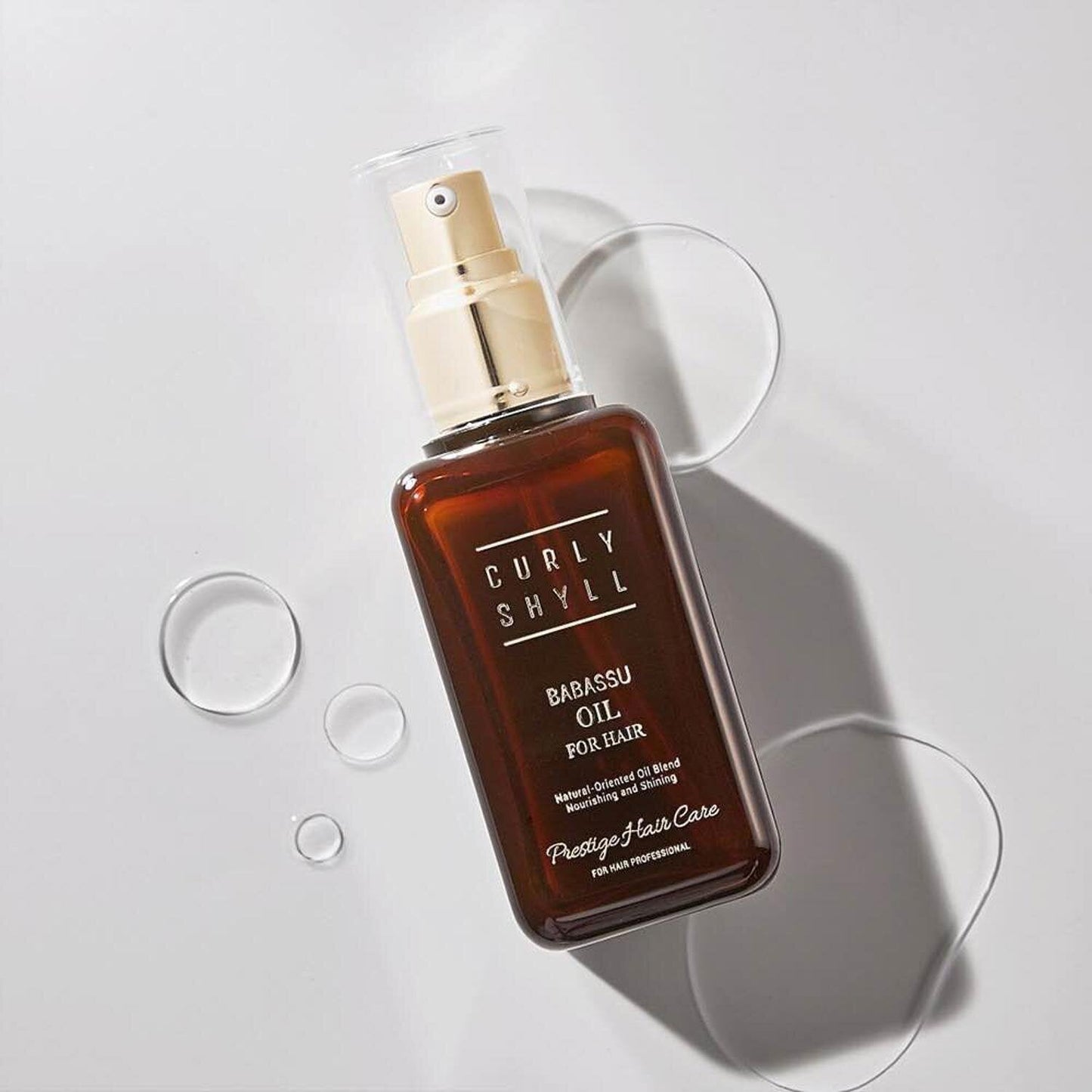 Curly Shyll (Prestige Clinic) Babassu Oil For Hair (Natural-Oriented Oil Blend, Nourishing and Shining) 100ml