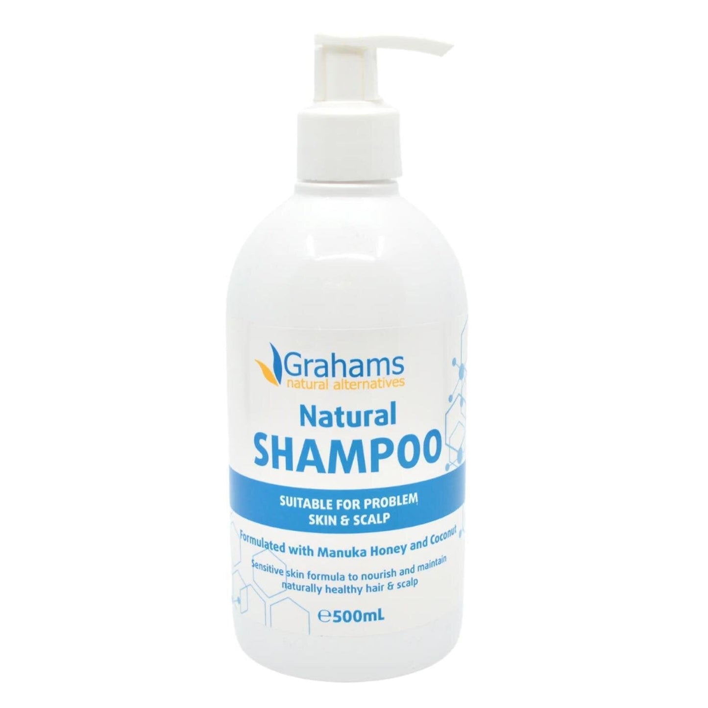 GRAHAMS NATURAL ALTERNATIVES Natural Shampoo 500ml fixed - fixed s