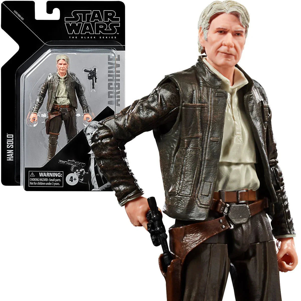 Star Wars: The Black Series Archive - The Force Awakens - Han Solo Action Figure (F4370)