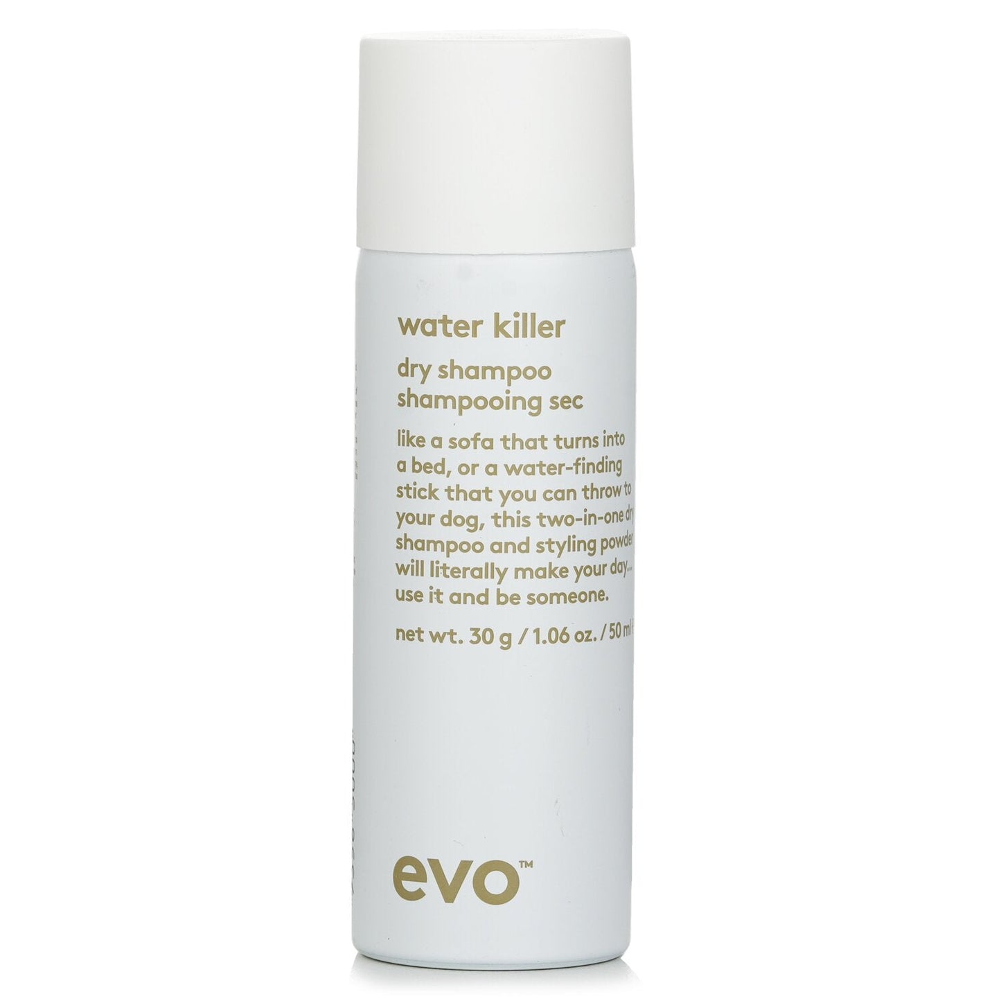 Evo (Aerosol) Water Killer Dry Shampoo 50ml/1.06oz/30g