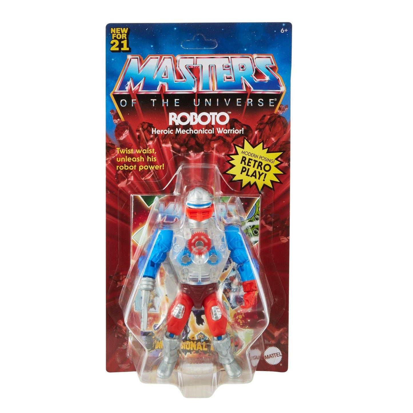 MOTU Masters of the Universe: Origins - Roboto Action Figure (GRX00) LOW STOCK