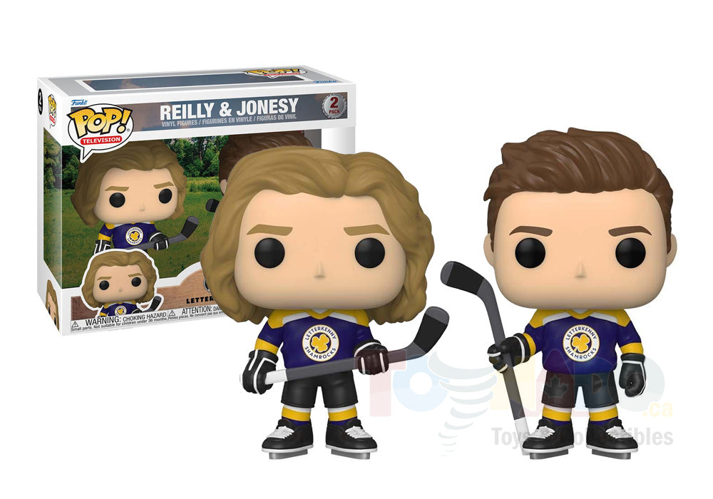 Funko Pop! Television - Letterkenny: Reilly & Jonesy (in Jerseys)Vinyl Figures 2-Pack 60161 LOW STOCK