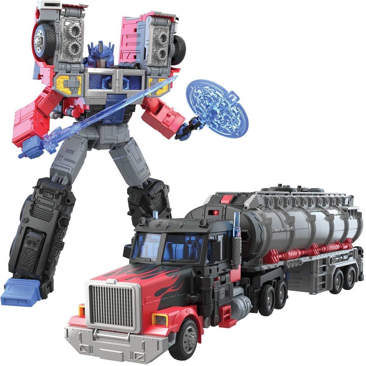 Transformers Generations Legacy - Leader G2 Universe Laser Optimus Prime Action Figure (F3061)