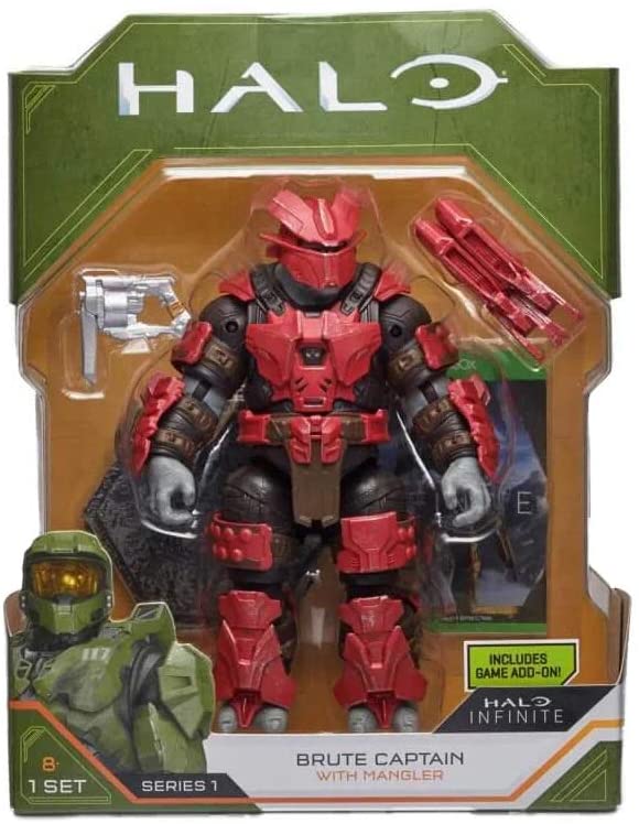 Halo Infinite - Series 1 - Brute Captain (With Mangler) Action Figure (HLW0006) LAST ONE!