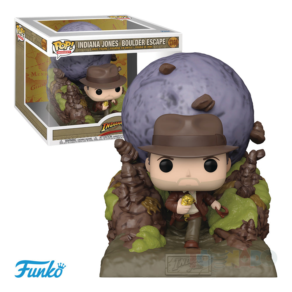 Funko Pop! Moment #1360 - Indiana Jones: Raiders of the Lost Ark Boulder Escape Deluxe Vinyl Moment (64579)