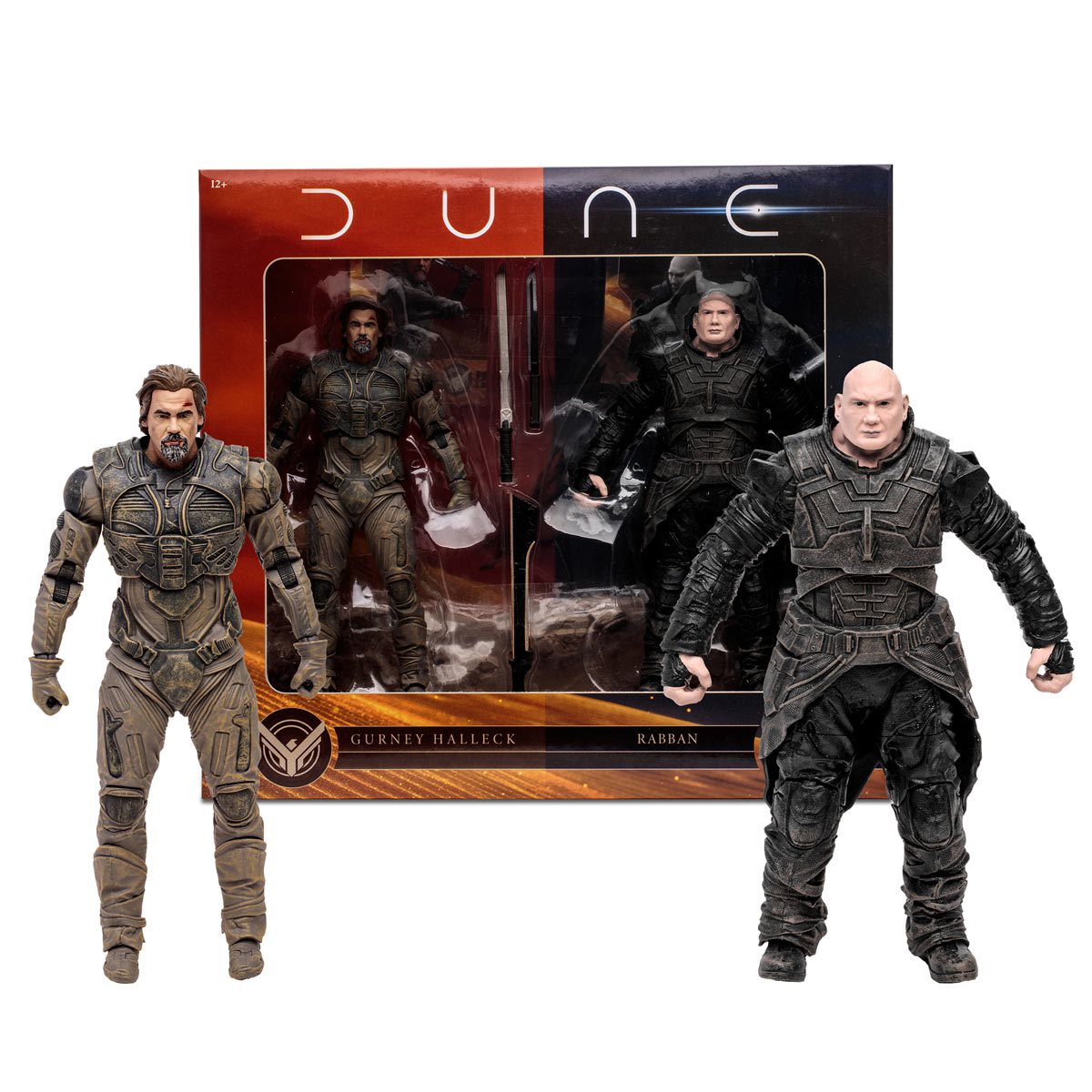 McFarlane Toys - Dune 2 - Gurney Halleck and Rabban 2-Pack Action Figures (10677) LOW STOCK