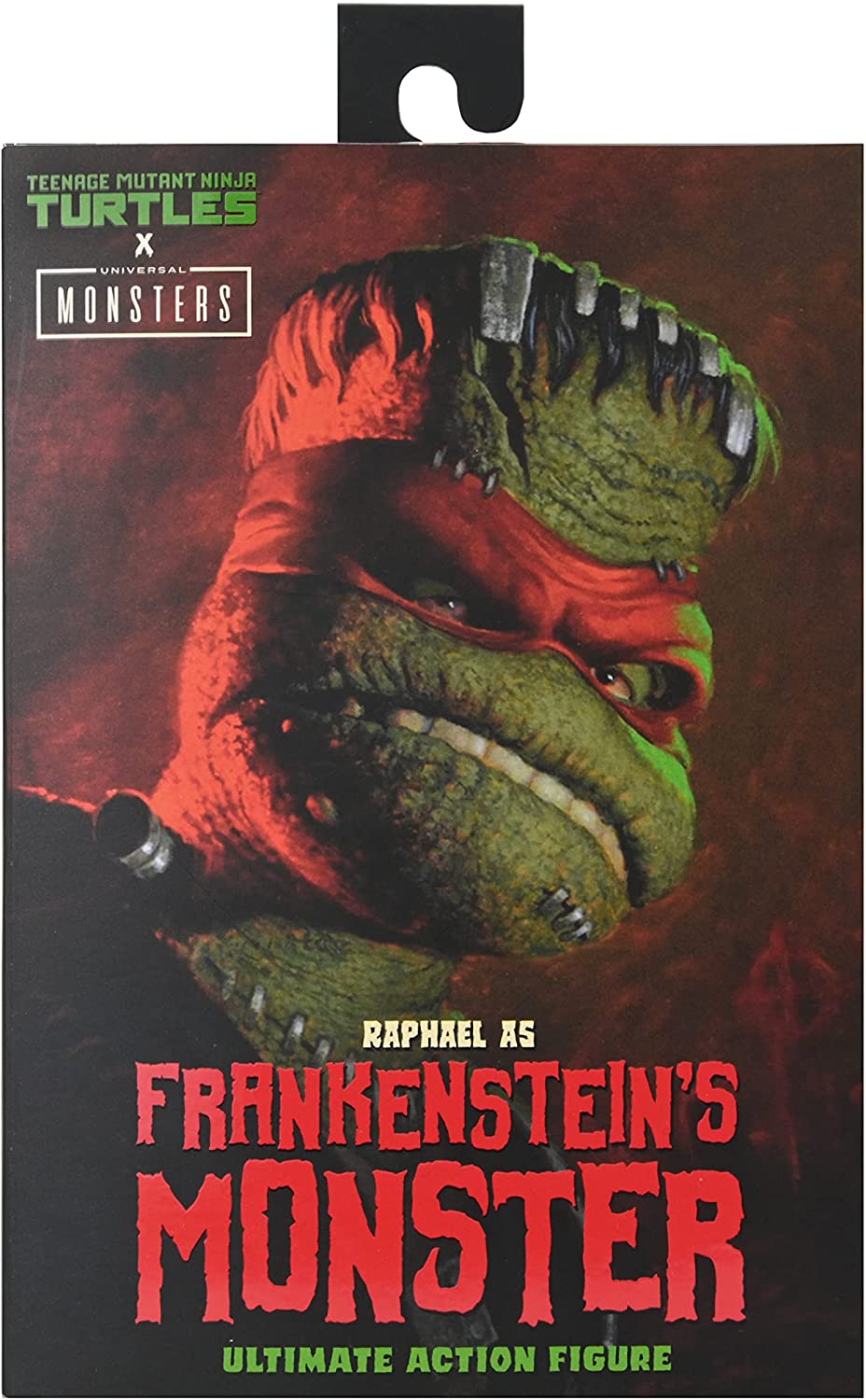 NECA TMNT x Universal Monsters: Raphael as Frankenstein\'s Monster Ultimate Action Figure 966N042821