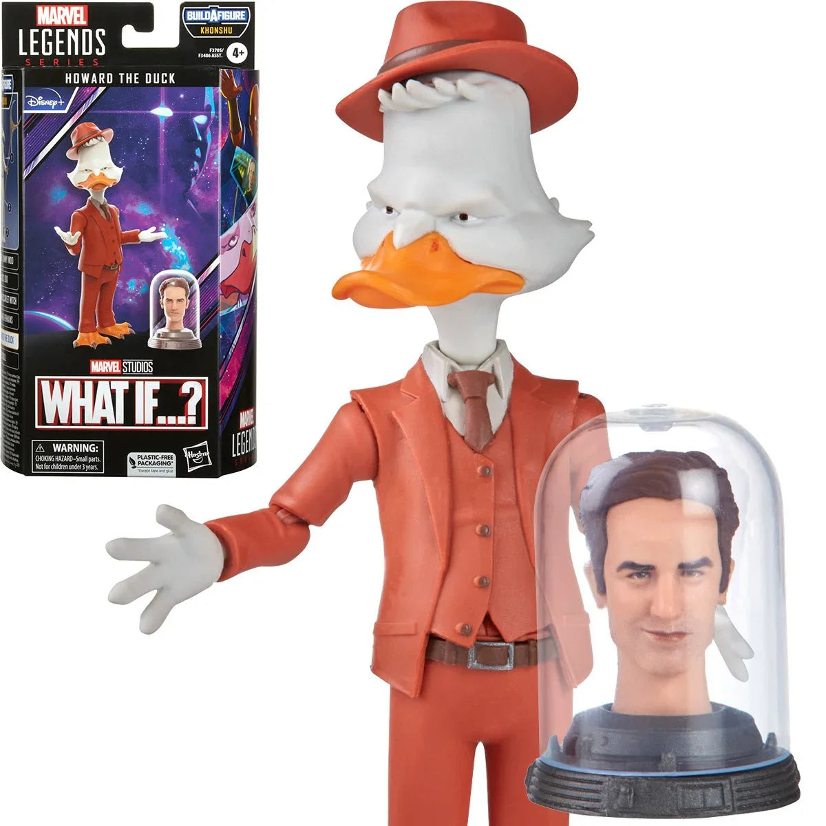 Marvel Legends Series - Khonshu BAF - Howard The Duck (What If...?) Action Figure (F3705) LOW STOCK