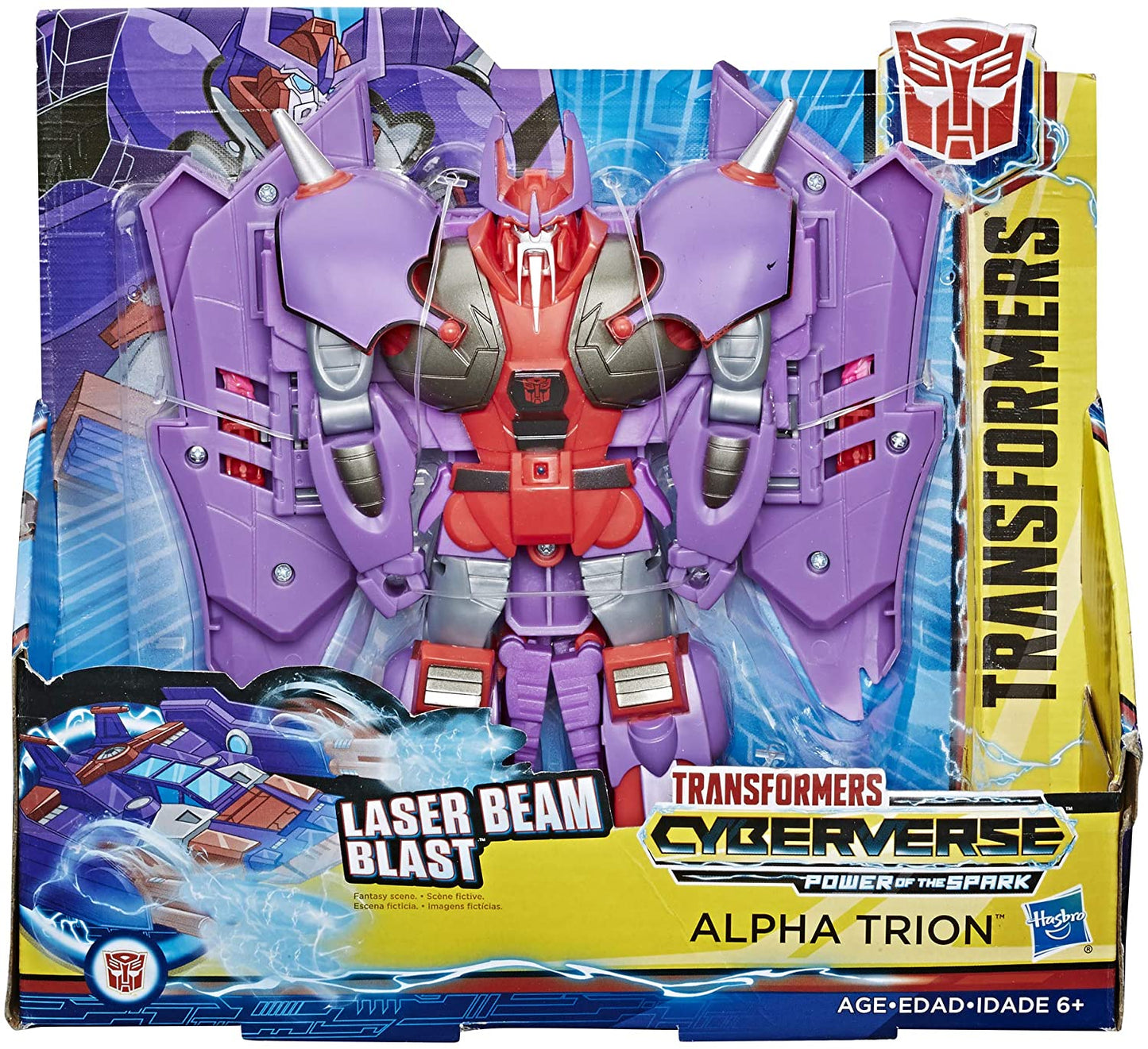 Transformers Cyberverse: Power of the Spark - Ultra Class Alpha Trion Action Figure (E4801)