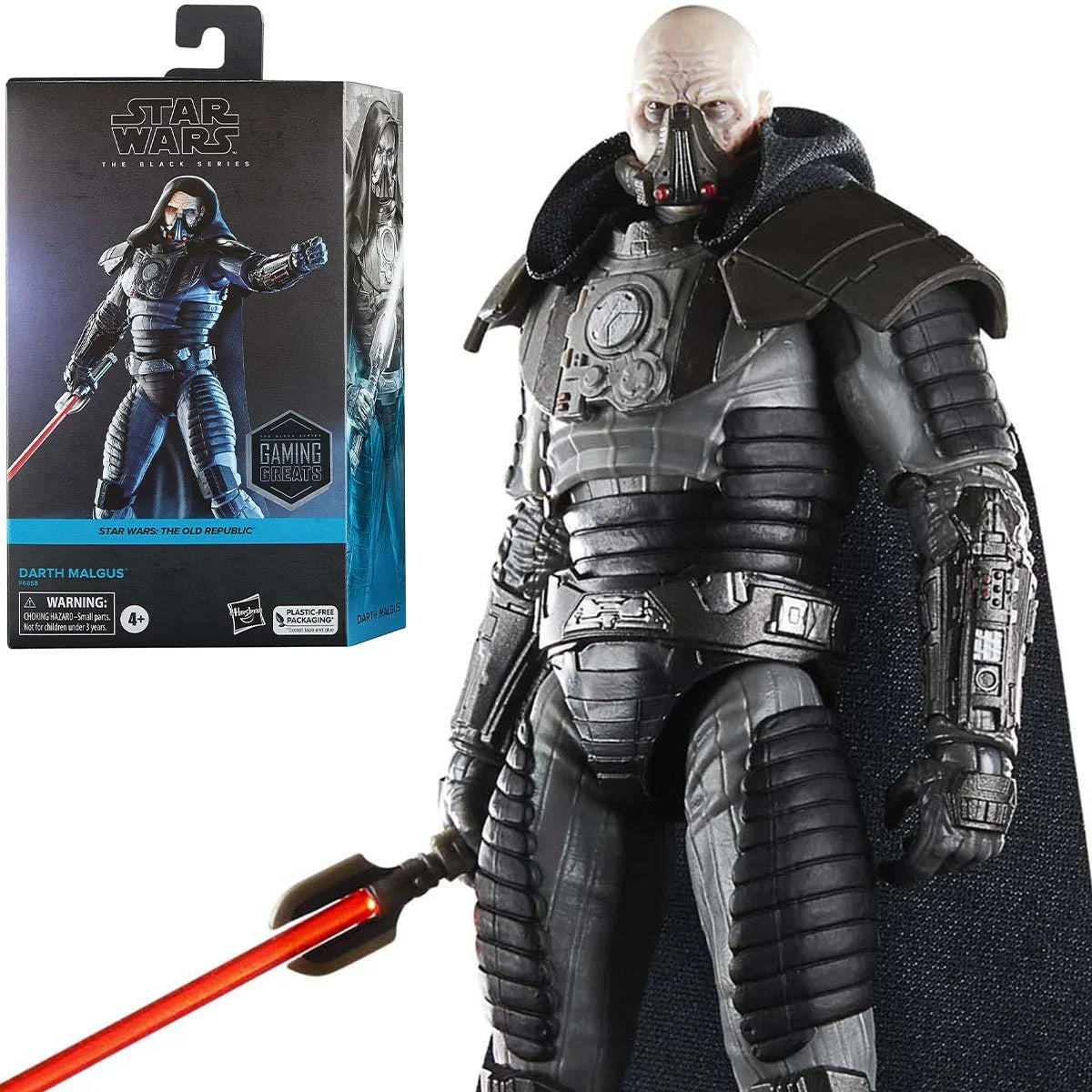 Star Wars: The Black Series - Gaming Greats - Darth Malgus (The Old Republic) Action Figure (F6858) LOW STOCK