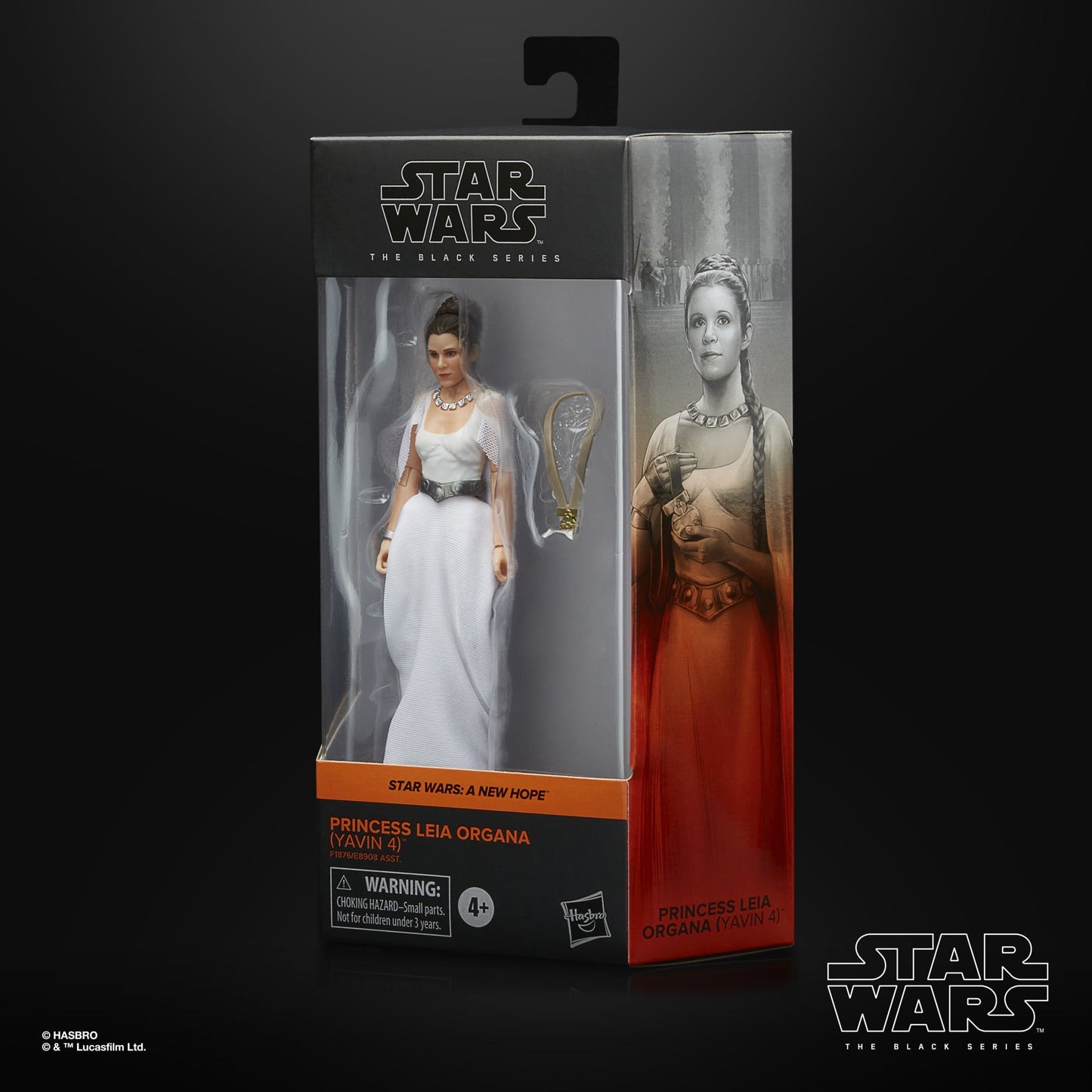 Star Wars The Black Series - A New Hope - Princess Leia Organa (Yavin 4) Action Figure (F1876) LOW STOCK