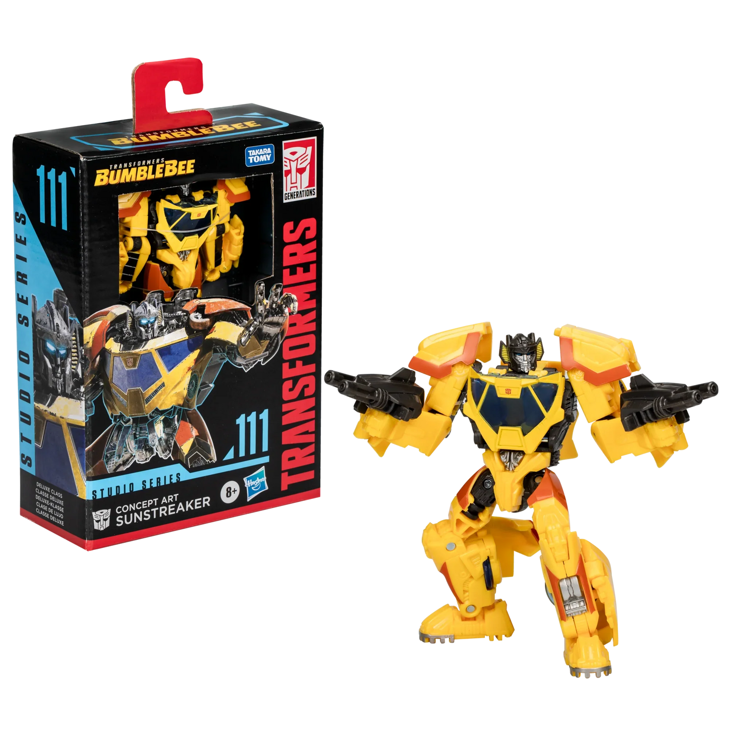 Transformers Studio Series #111 Bumblebee Movie Deluxe Sunstreaker (Concept Art) Action Figure F8757