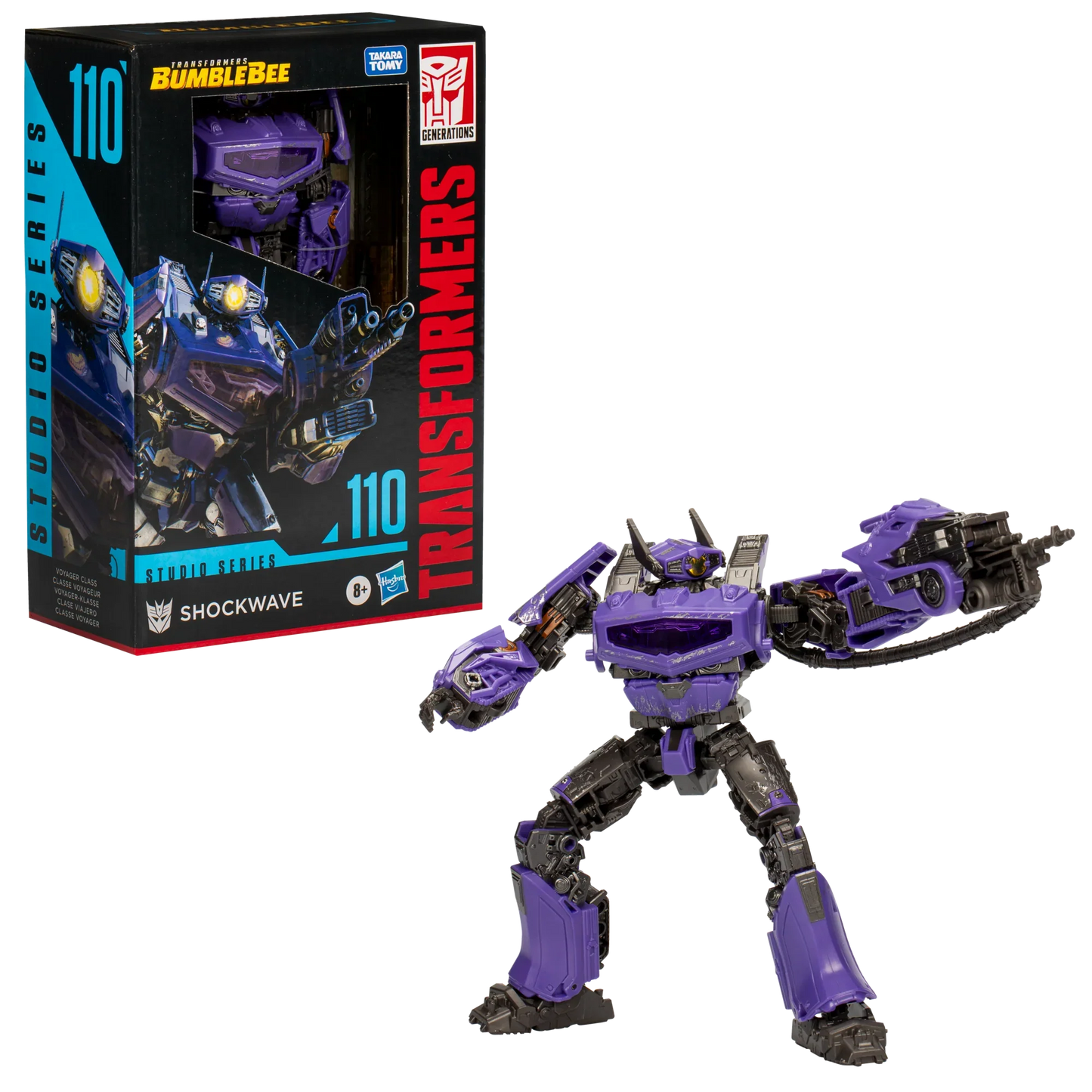 Transformers Studio Series #110 - Bumblebee Movie Voyager Shockwave Action Figure (F8767) LOW STOCK
