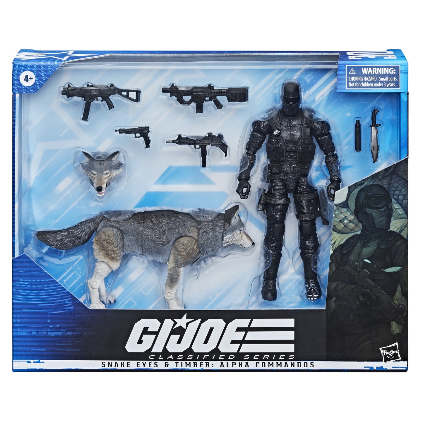 G.I. Joe Classified Series #30 Snake Eyes and Timber: Alpha Commandos 6-Inch Action Figures (F0759) LOW STOCK