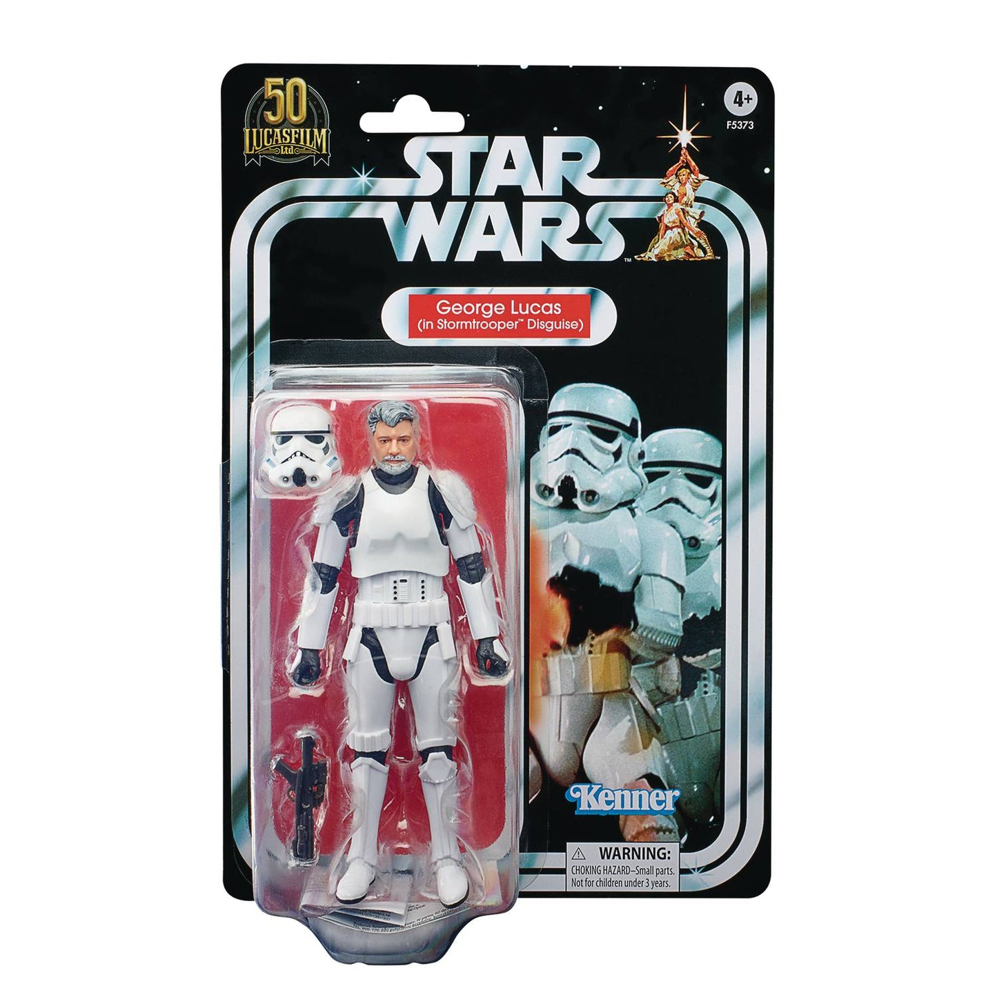 Kenner - Star Wars: The Black Series Special Edition George Lucas Stormtrooper Action Figure (F5373)