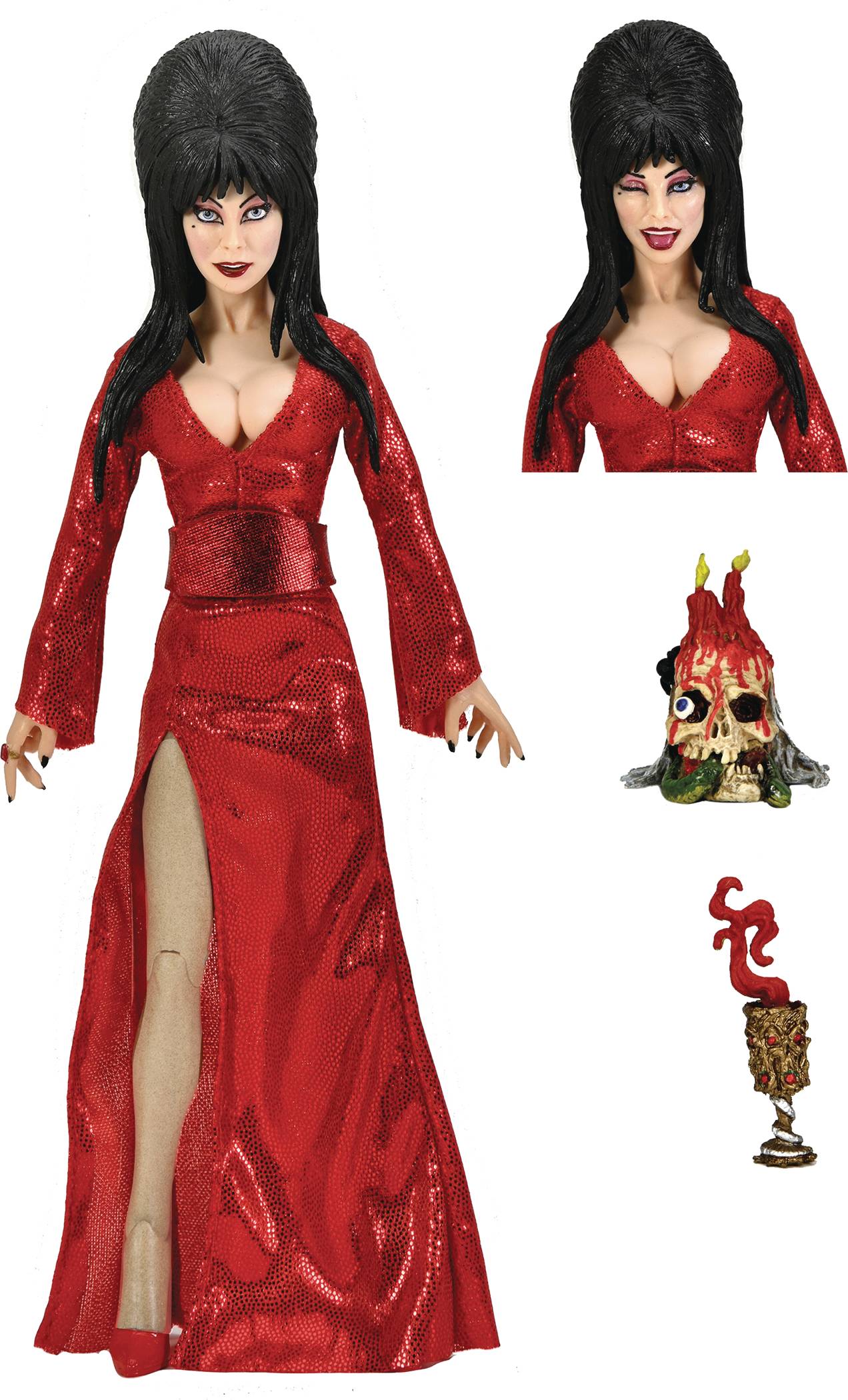 NECA Ultimate Series - Horror Elvira (Red, Fright & Boo) Action Figure (56080)