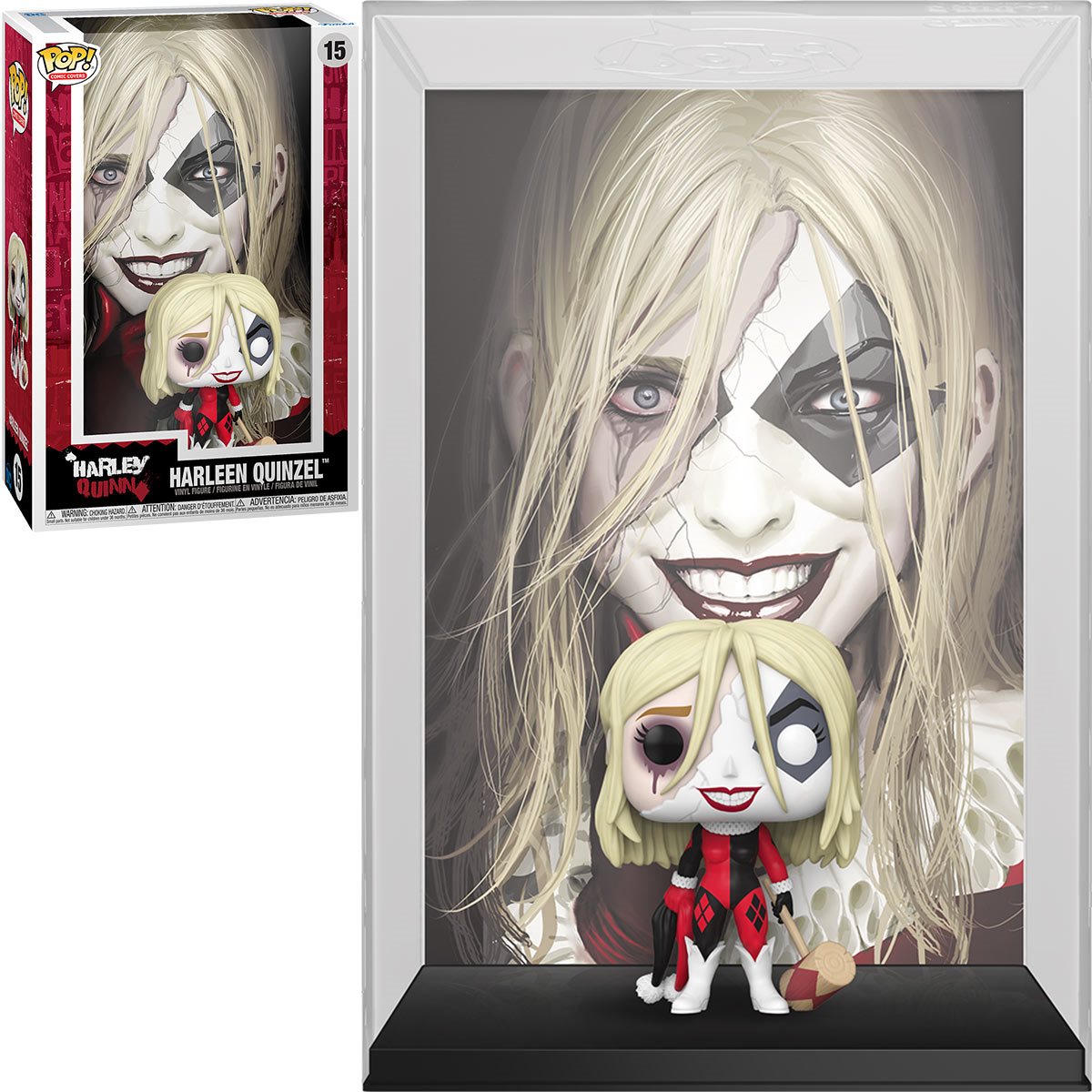 Funko Pop! Comic Covers #15 - Harley Quinn - Harleen Quinzel Comic Cover Figure with Case (72502)