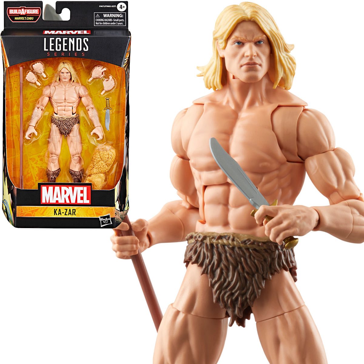 Marvel Legends Series - Zabu BAF - Ka-Zar Action Figure (F9075)