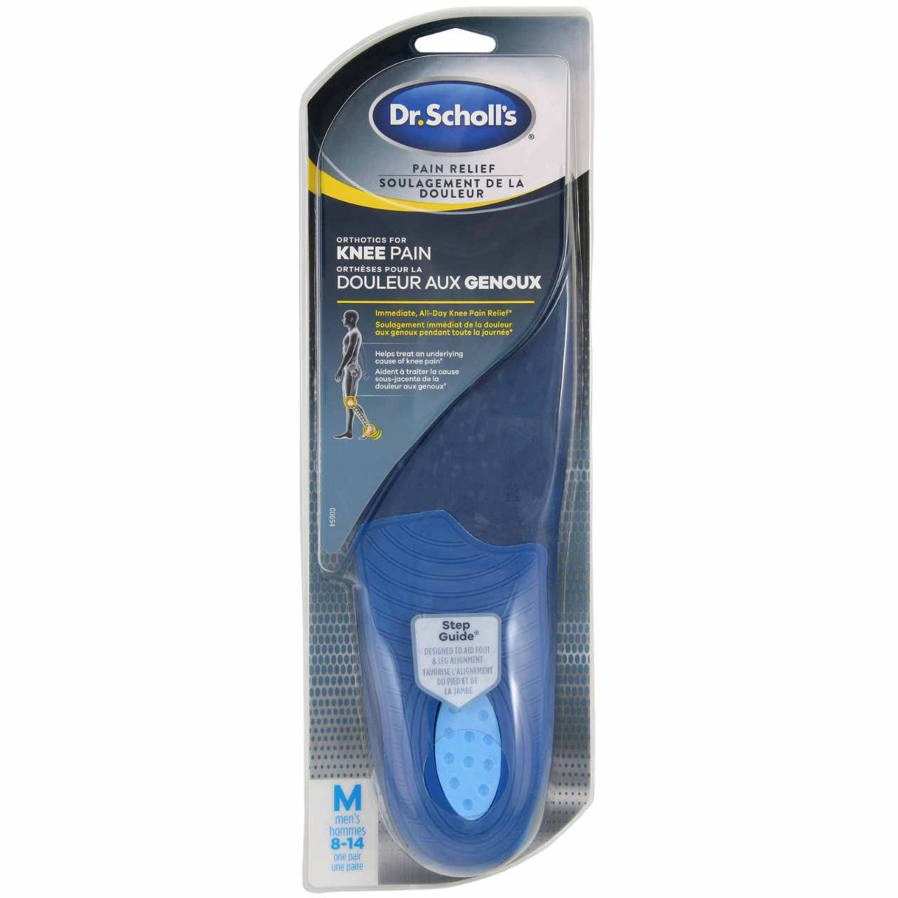 Dr Scholl's - Pain Relief Orthotics for Knee Pain Men's 8 -14 | 1 Pair