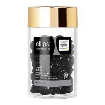 Ellips VITAMIN-HAIR TREATMENT (Black & Shinny) 50pcs  Fixed Size