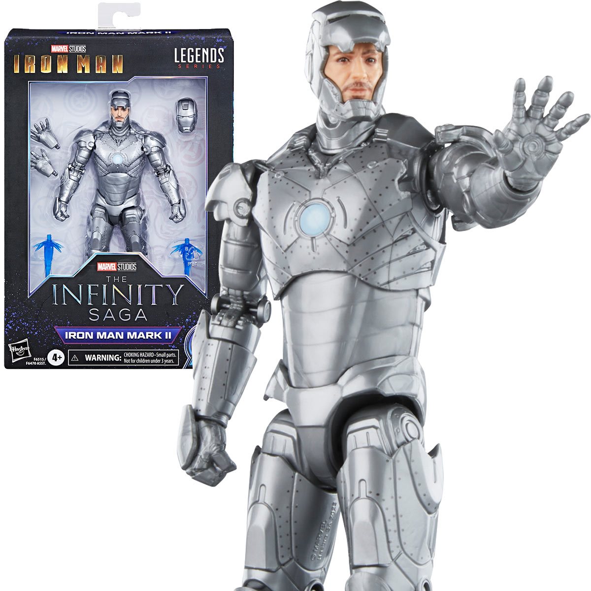 Marvel Legends Studio Series - Avengers: Infinity Saga - Iron Man Mark II Action Figure (F6515)