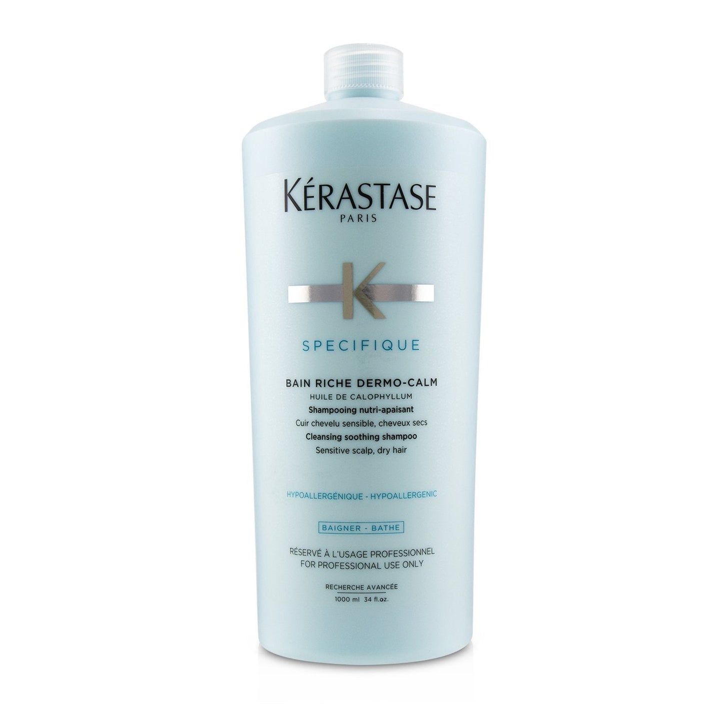 Kerastase Specifique Bain Riche Dermo-Calm Cleansing Soothing Shampoo (Sensitive Scalp, Dry Hair)