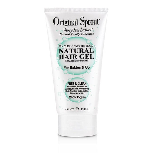 Original Sprout Natural Family Collection Natural Hair Gel (For Babies & Up - Clean, Smooth Hold) 118ml/4oz