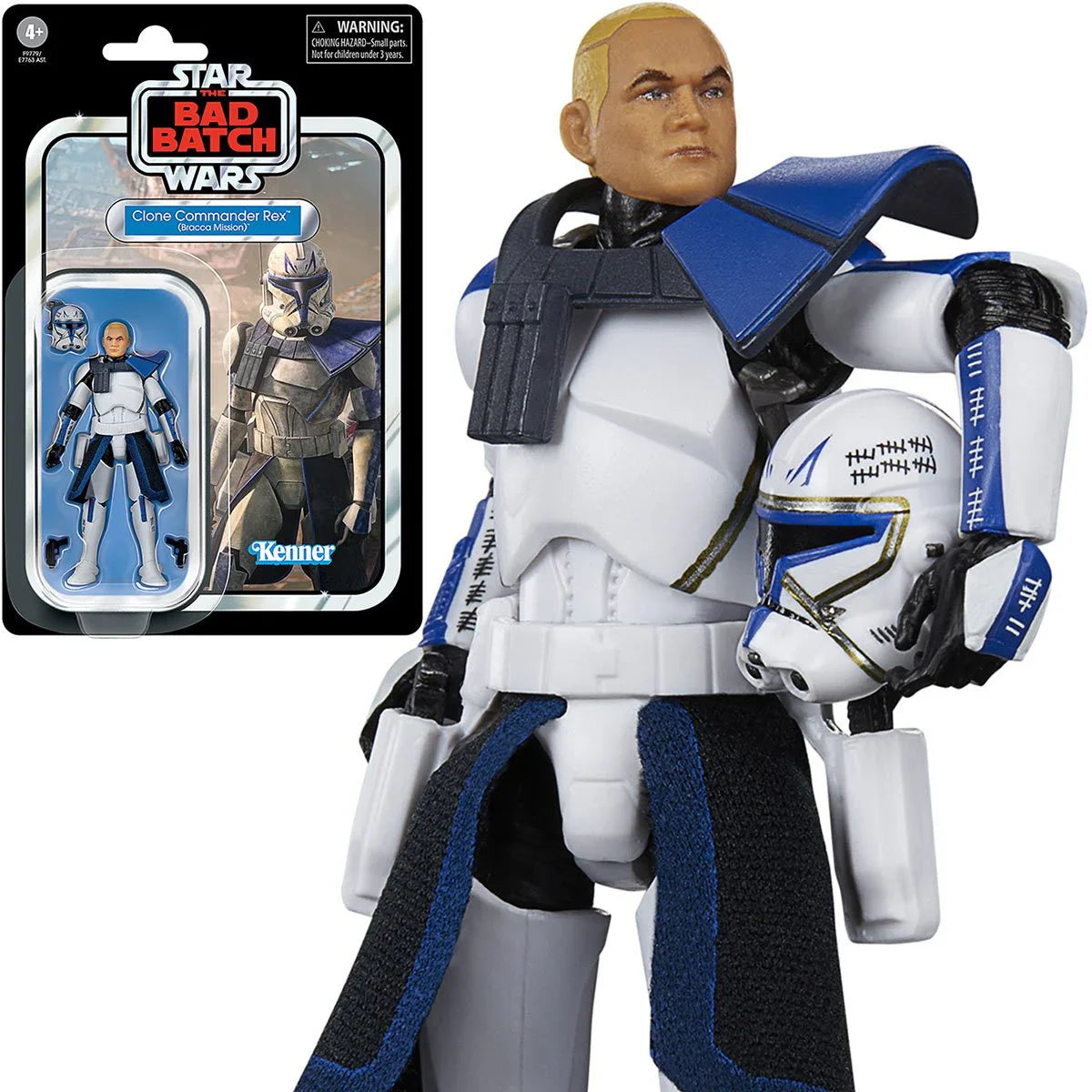 Star Wars: The Vintage Collection - The Bad Batch - Commander Rex (Bracca Mission) Action Figure (F9779)