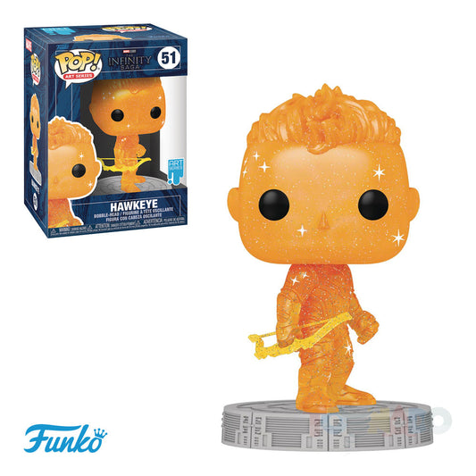 Funko Pop! Art Series #51 - Marvel - The Infinity Saga: Endgame - Hawkeye Vinyl Figure with Protective Hard Case (57615) LOW STOCK