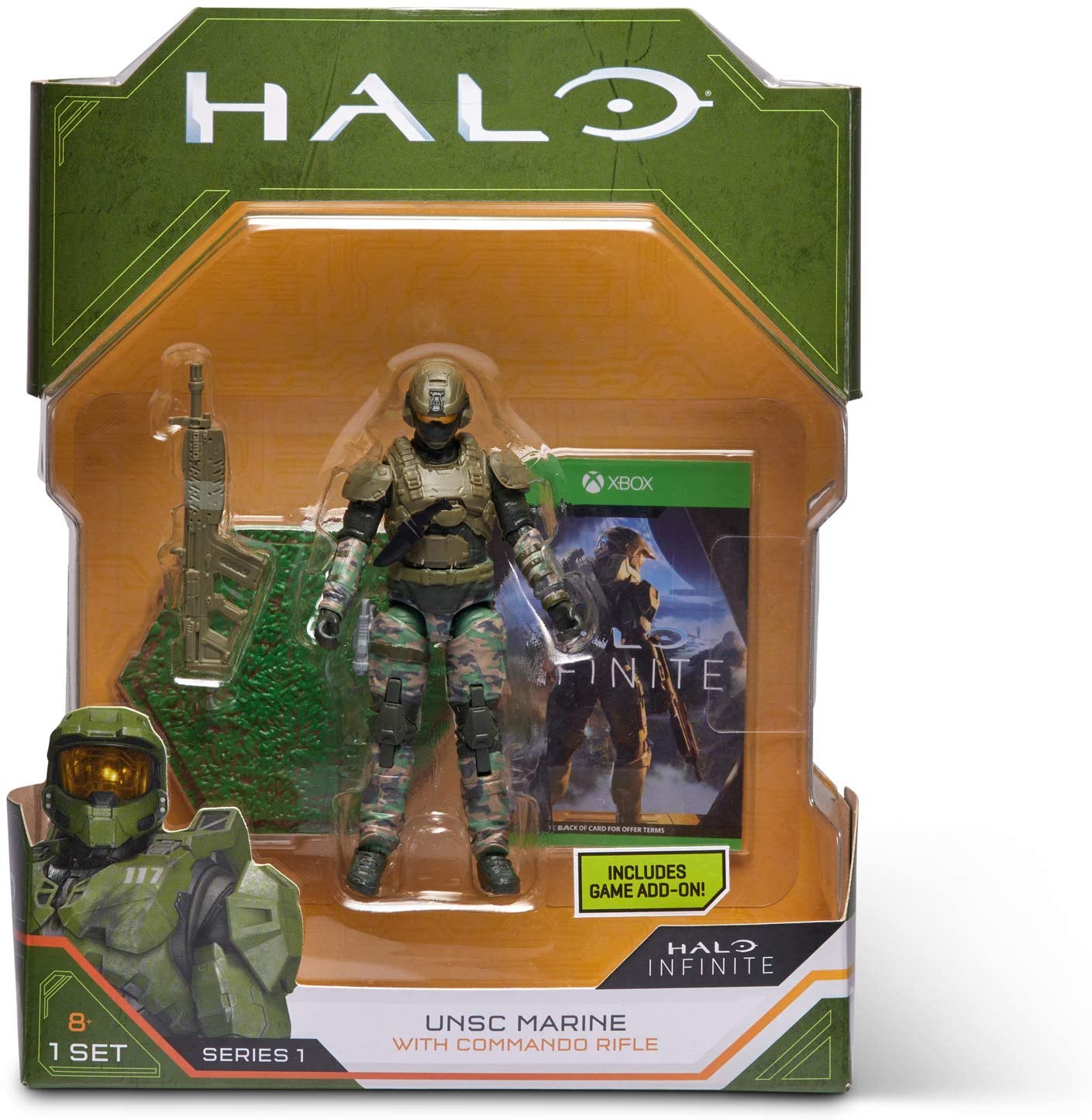 Halo Infinite - Series 1 - UNSC Marine (With Commando Rifle) Action Figure (HLW0004) LAST ONE!