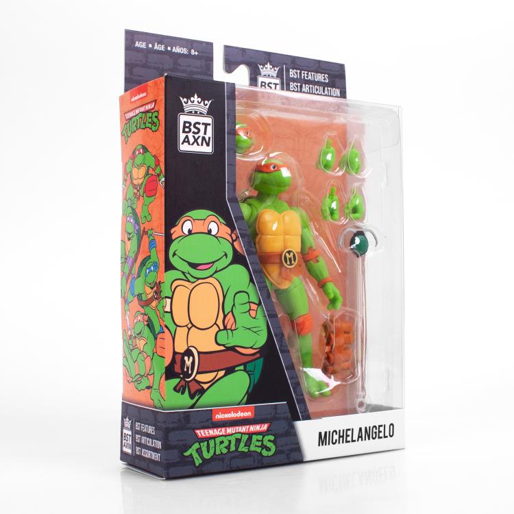 The Loyal Subjects: BST AXN - TMNT Teenage Mutant Ninja Turtles - Michelangelo Action Figure (35531)