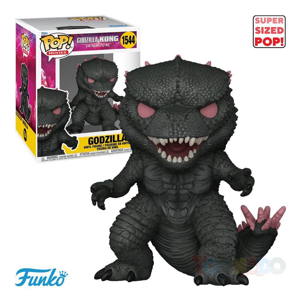 Funko Pop! Movies #1544 - Godzilla x Kong: The New Empire - Godzilla Deluxe Vinyl Figure 75930 LOW STOCK