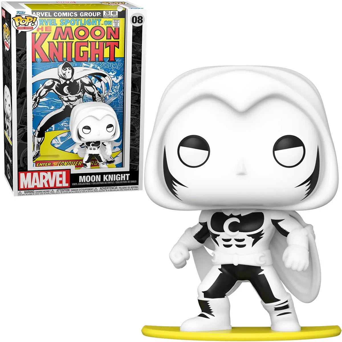 Funko Pop! Comic Covers #08 - Moon Knight #1 Vinyl Figure (61500)