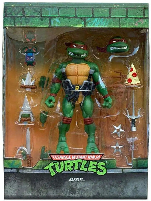 Super7 Ultimates! - TMNT Teenage Mutant Ninja Turtles - Wave 1 - Raphael Action Figure (80666) LOW STOCK