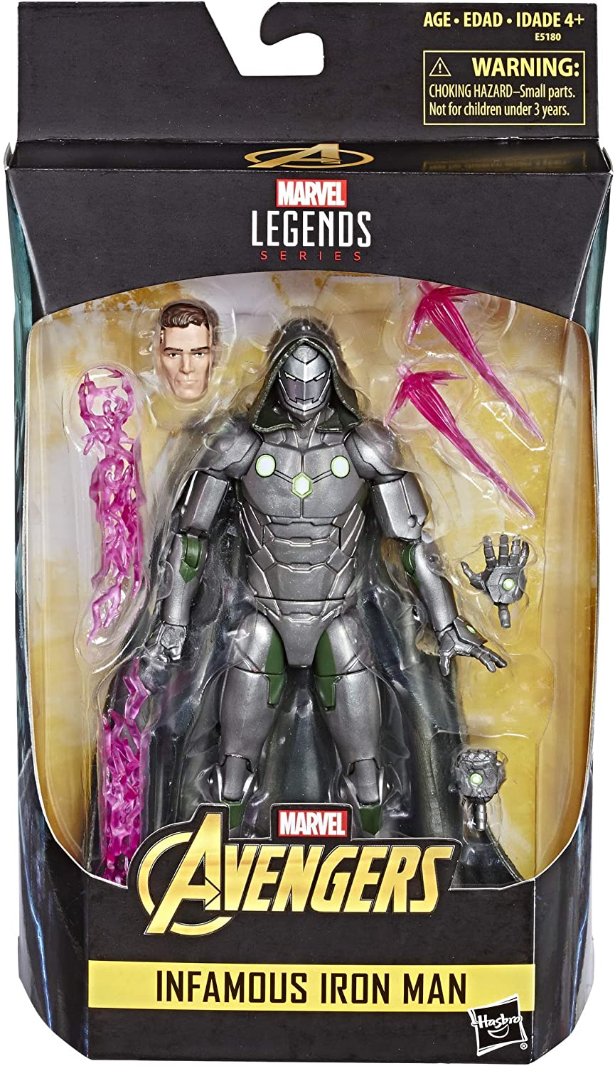 Marvel Legends - Avengers - Exclusive - Infamous Iron Man / Doctor Doom 6-inch Action Figure (E5180) LAST ONE!