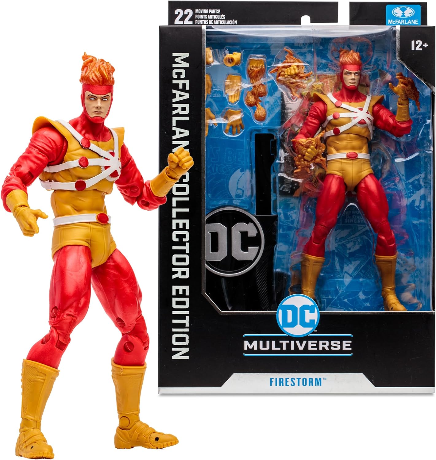 McFarlane Toys - DC Multiverse Collector Edition #04 - Crisis On Infinite Earths - Firestorm Action Figure (17093) LAST ONE!