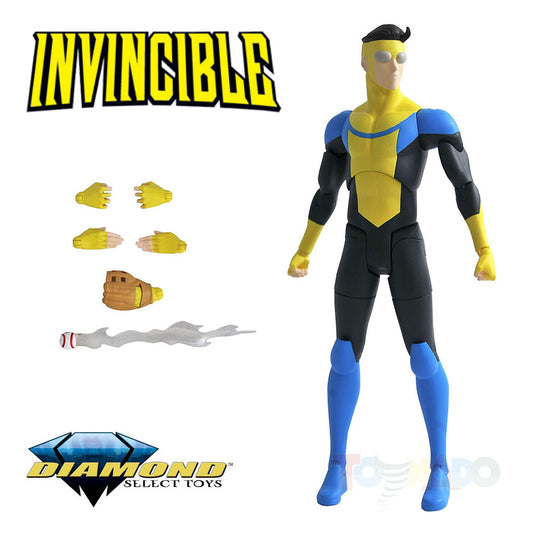 Diamond Select Toys - Amazon Original: Invincible - #001 - Invincible Deluxe Action Figure (84404) LOW STOCK