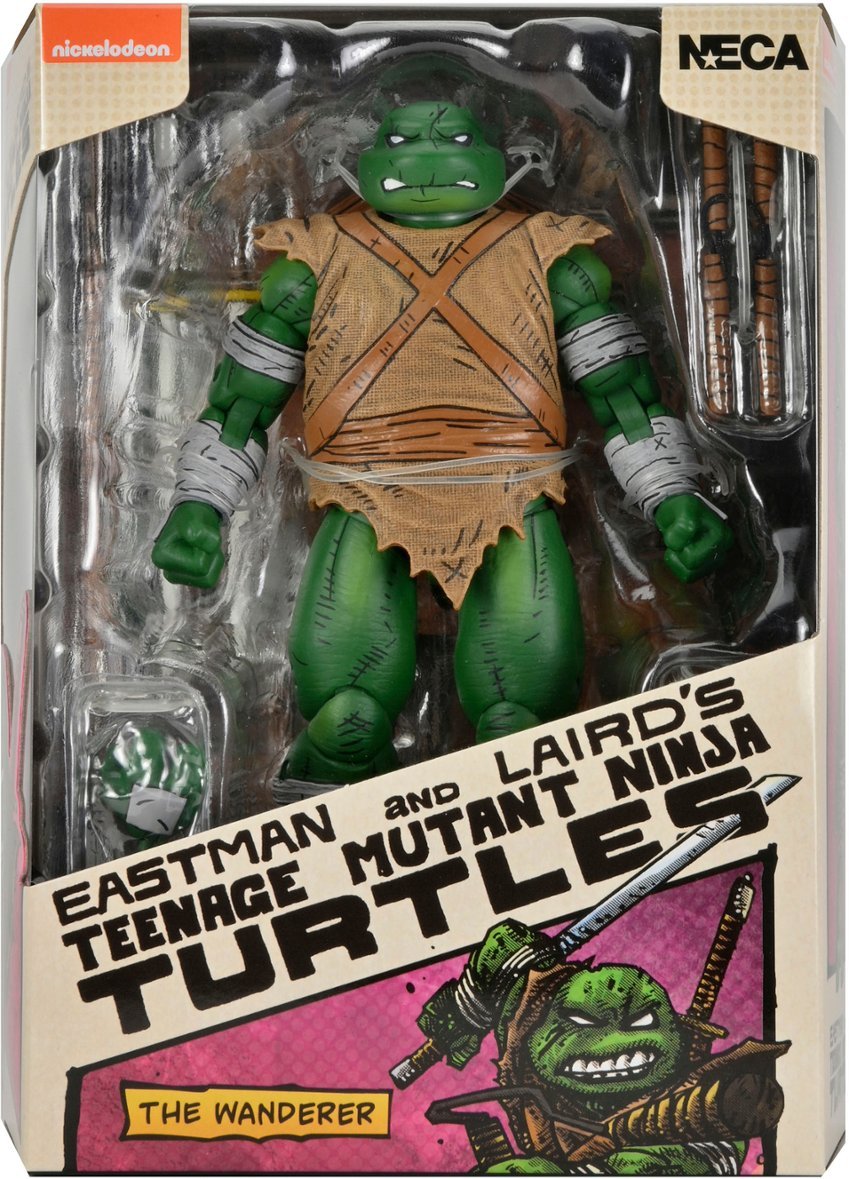 NECA Teenage Mutant Ninja Turtles (Mirage) 12 Eastman & Laird Michelangelo The Wanderer Figure 54372 LOW STOCK