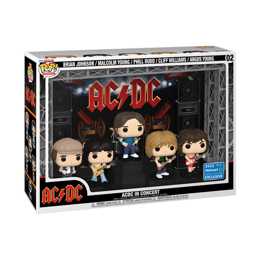 Funko Pop! Moment #02 - AC/DC in Concert 2022 Limited Edition Deluxe Vinyl Figure Set (68393) LOW STOCK