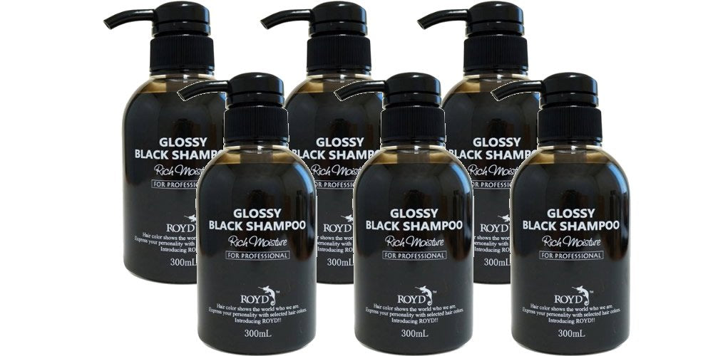 Lloyd Color Shampoo Glossy Black 300Ml Set Of 6 - Japan
