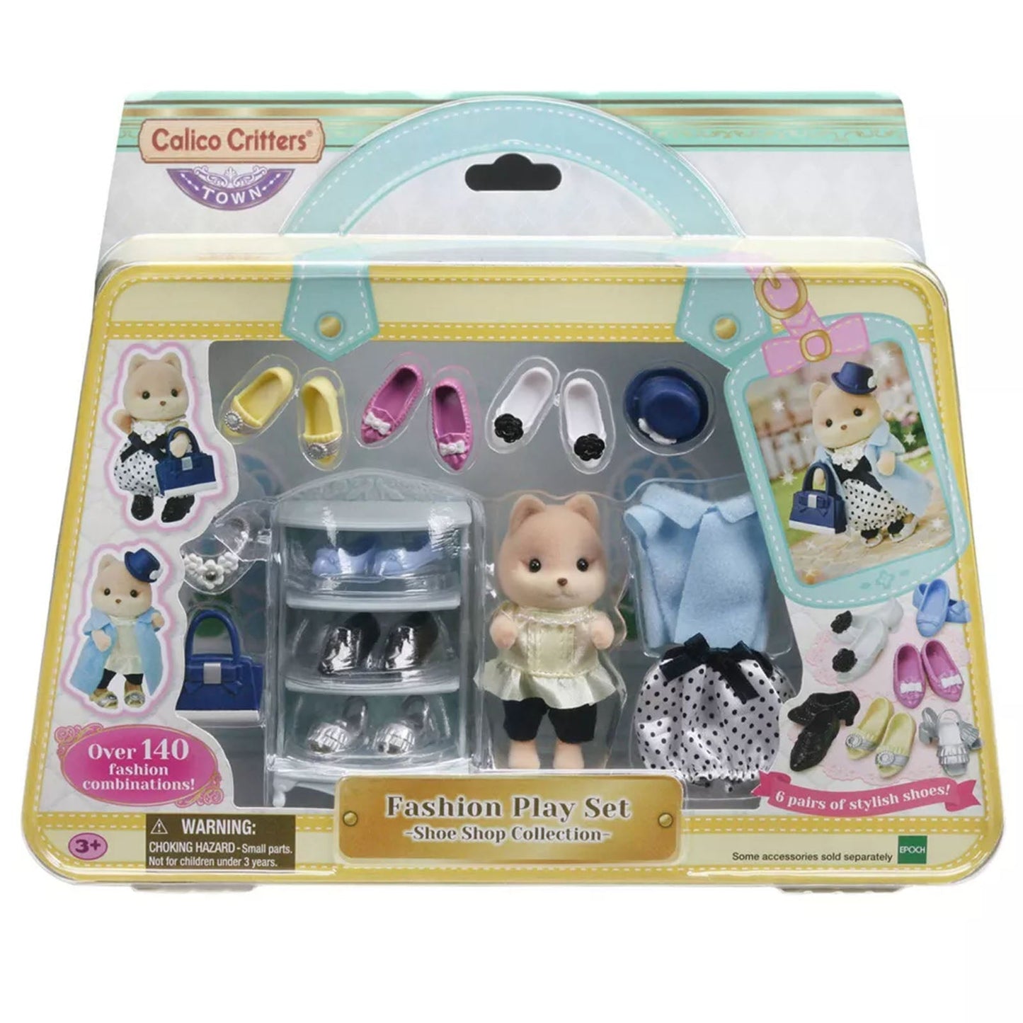 Calico Critters Shoe Shop Fashion Play Set
