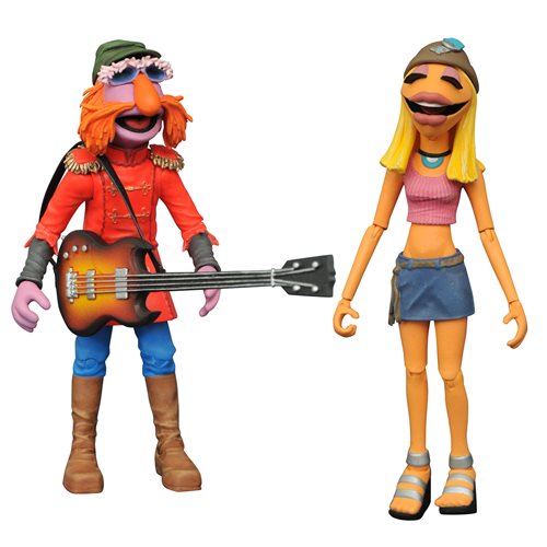 Diamond Select Toys - The Muppets - Floyd and Janice Action Figures with Accessories (84316) LAST ONE!