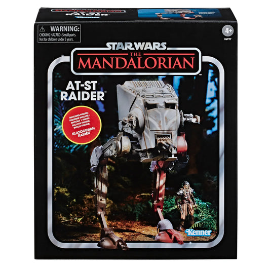 Star Wars: The Vintage Collection - The Mandalorian AT-ST Raider with Action Figure (E6997) LOW STOCK