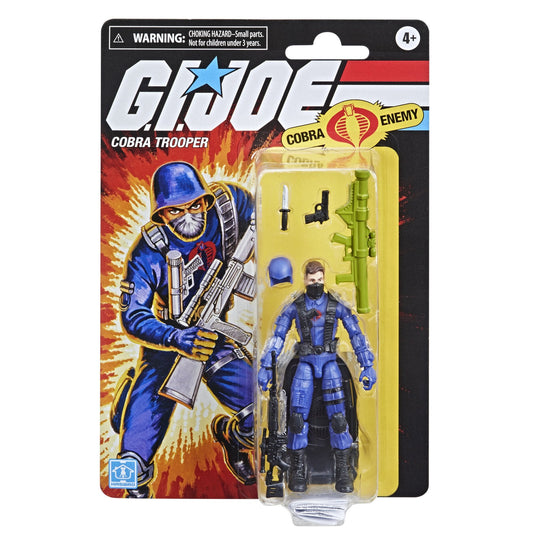 G.I. Joe Retro Collection - Cobra Trooper (F2726) 3.75-Inch Action Figure