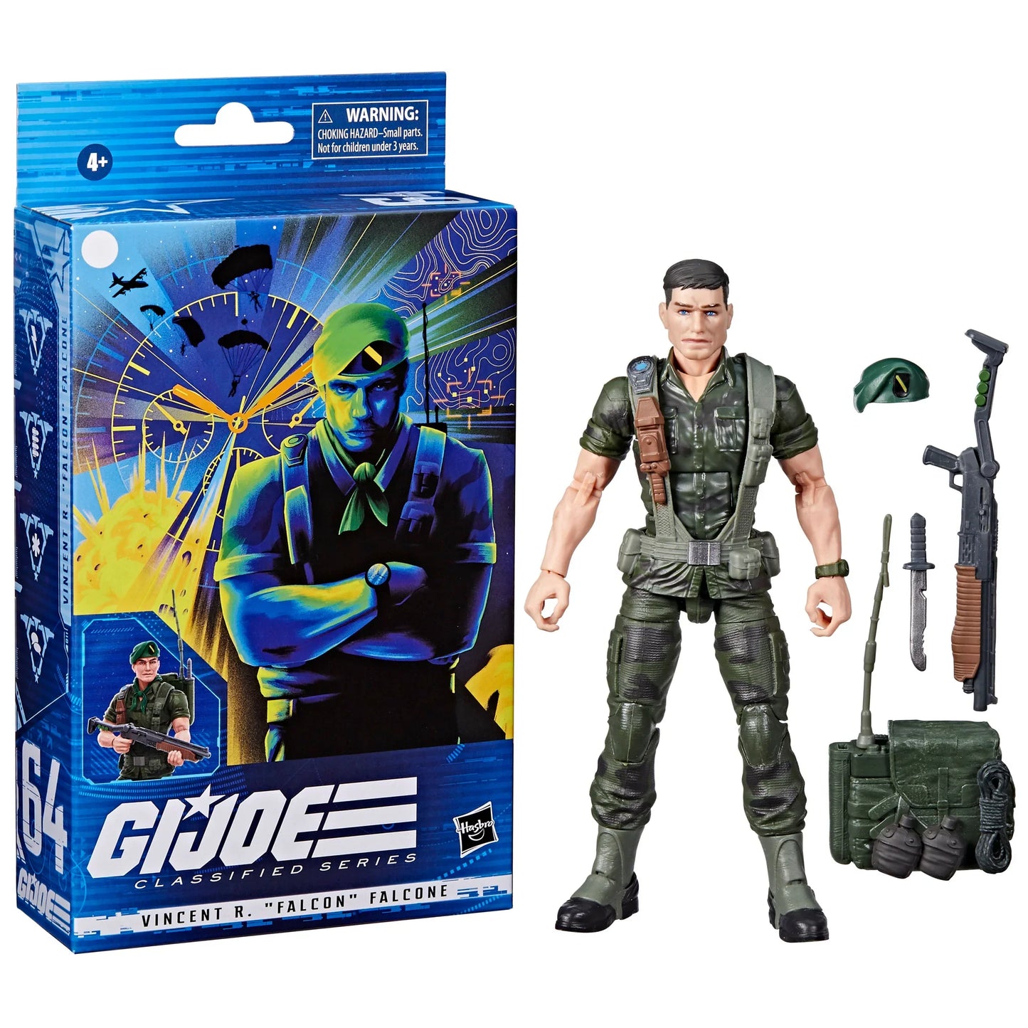 G.I. Joe Classified Series #64 - Vincent R. Falcon Falcone Action Figure (F4035)