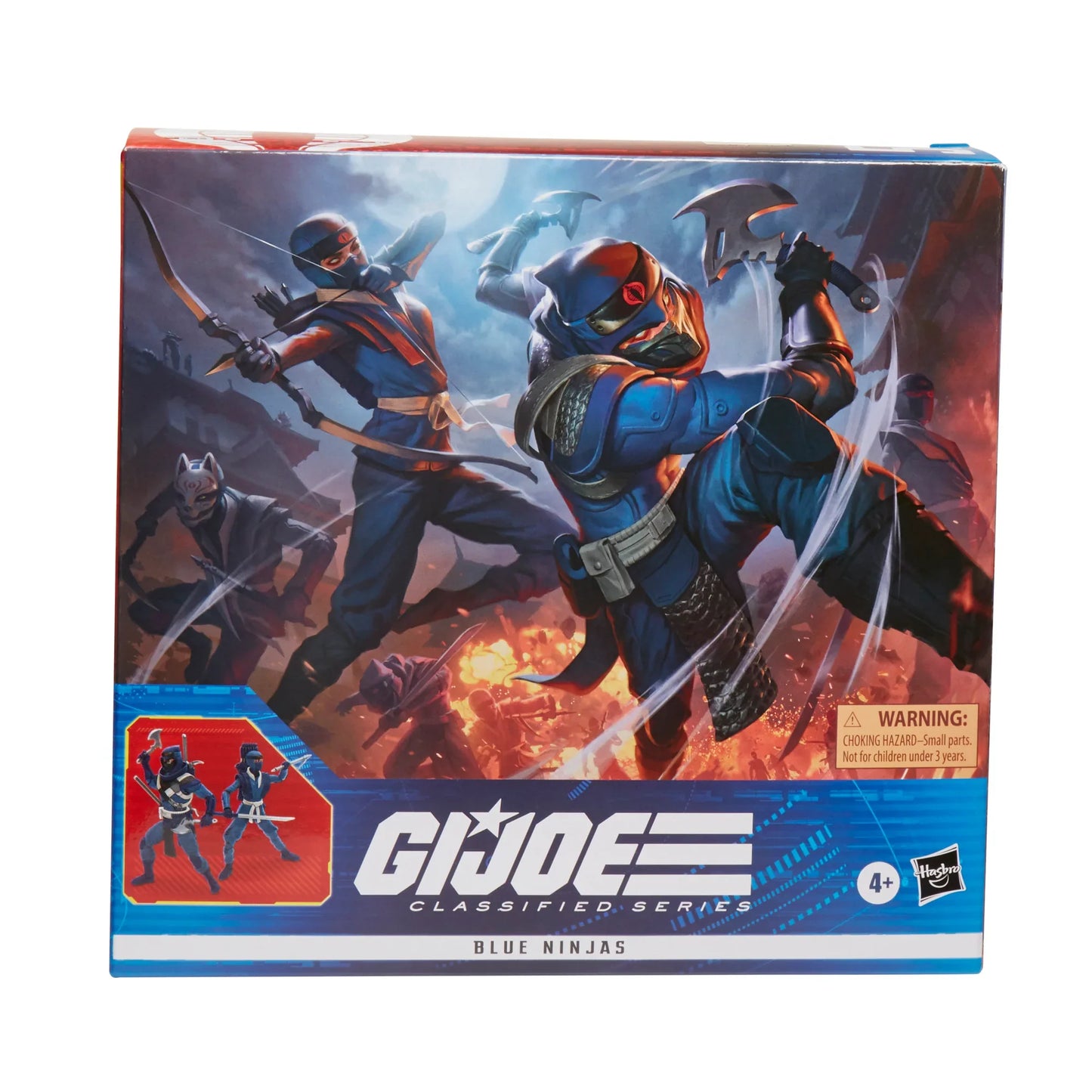 G.I. Joe Classified Series #51 - Blue Ninjas 2-Pack Action Figures (F4727) LOW STOCK
