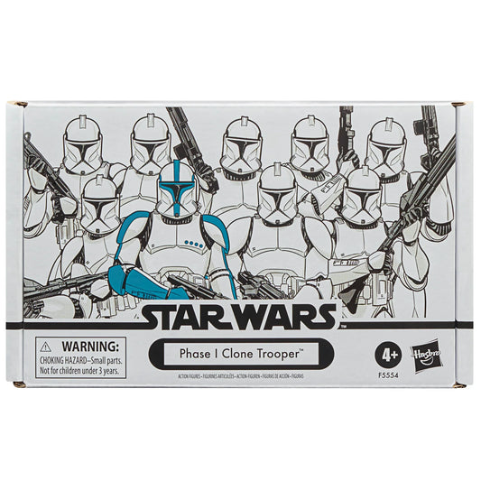 Star Wars: The Vintage Collection  - The Clone Wars - Phase I Clone Trooper Exclusive 4-Pack (F5554) LOW STOCK